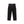 CROWN LOGO PAINTER PANTS BLACK