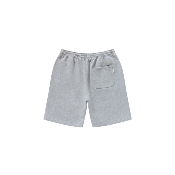 SMALL HWC LABEL SWEAT SHORTS HEATHER GRAY