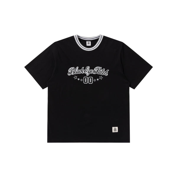 SPORTY SCRIPT LOGO TEE BLACK