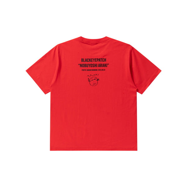 NOBUYOSHI ARAKI PHOTO TEE RED