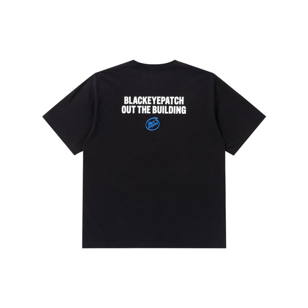 OUT THE BUILDING TEE BLACK