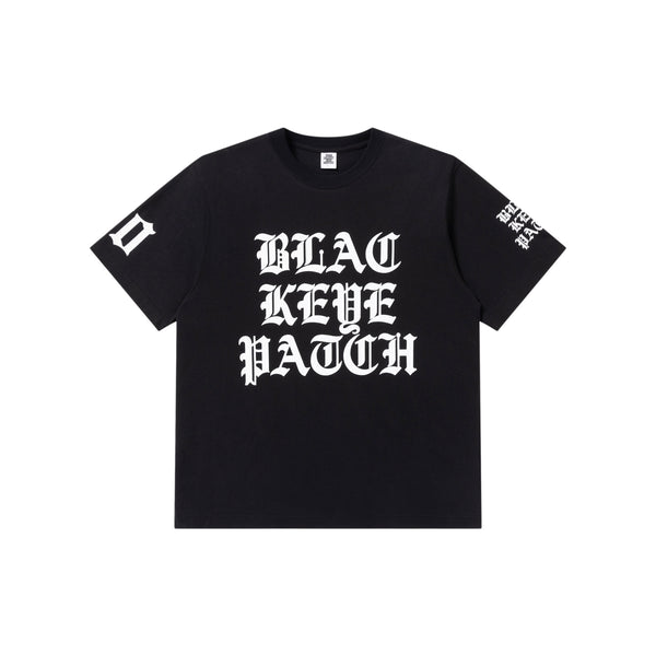 HEAVY BLACKLETTERS TEE BLACK