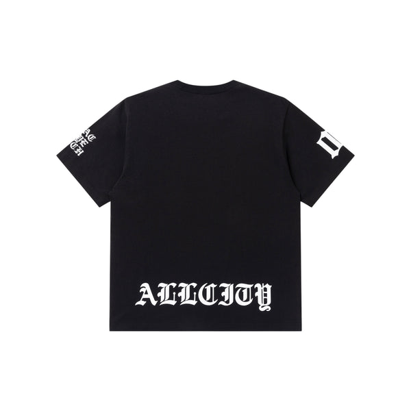 HEAVY BLACKLETTERS TEE BLACK