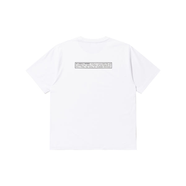 GENERAL‘S WARNING TEE WHITE