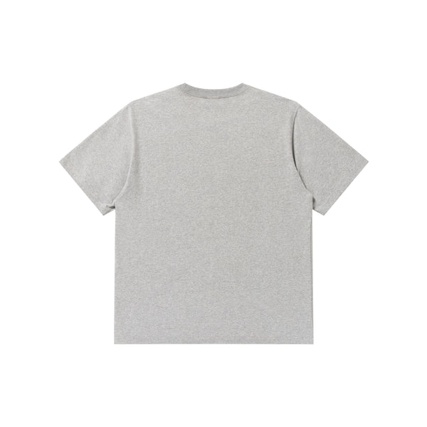 REPETITIVE OG LABEL TEE HEATHER GRAY