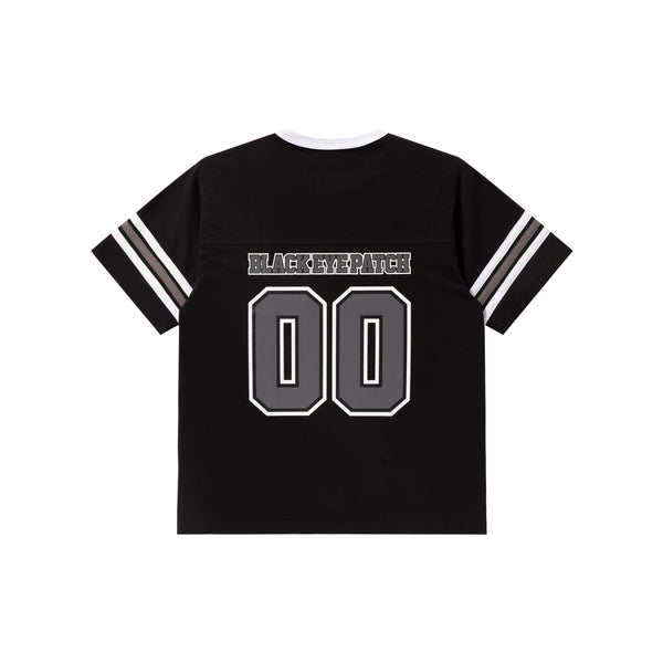 DOUBLE O FOOTBALL TEE BLACK