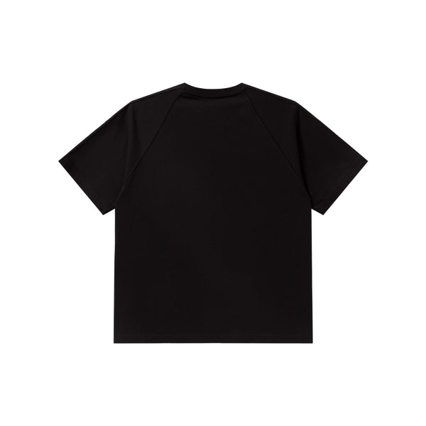 KANJI TAPED TEE BLACK