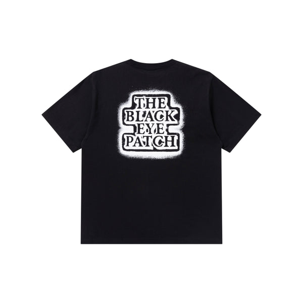 SPRAYED OG LABEL TEE BLACK