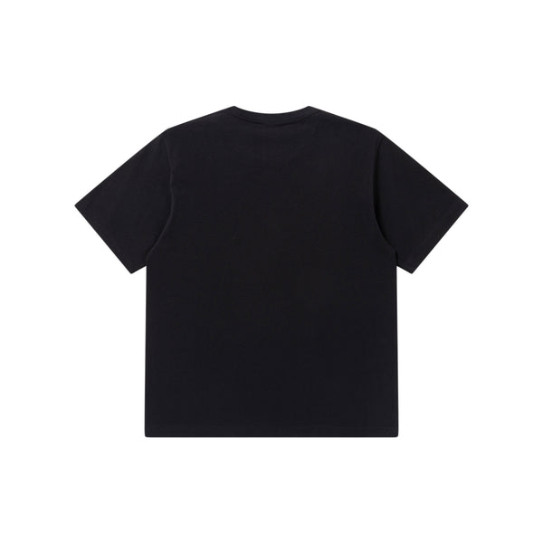 CHROMED SCRIPT EMBLEM TEE BLACK