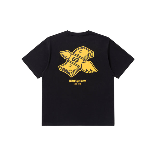 DOLLAR BAND TEE BLACK