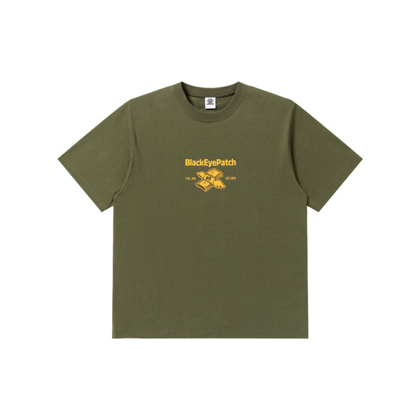 DOLLAR BAND TEE OLIVE