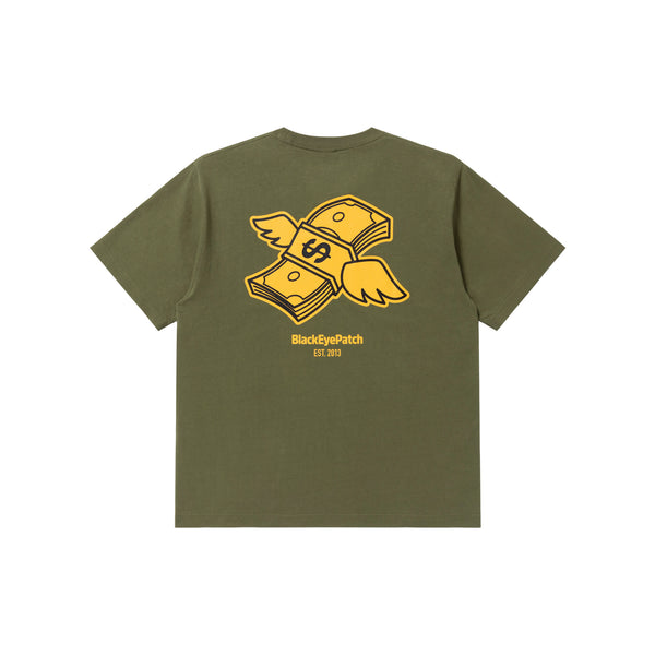 DOLLAR BAND TEE OLIVE