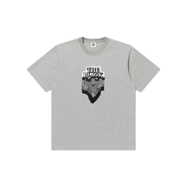 BANDANA OG LABEL TEE HEATHER GRAY