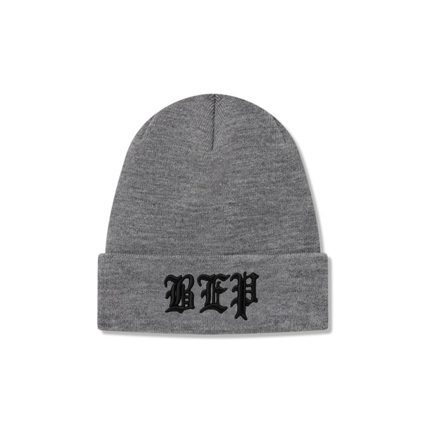 3 LETTER OE BEANIE GRAY