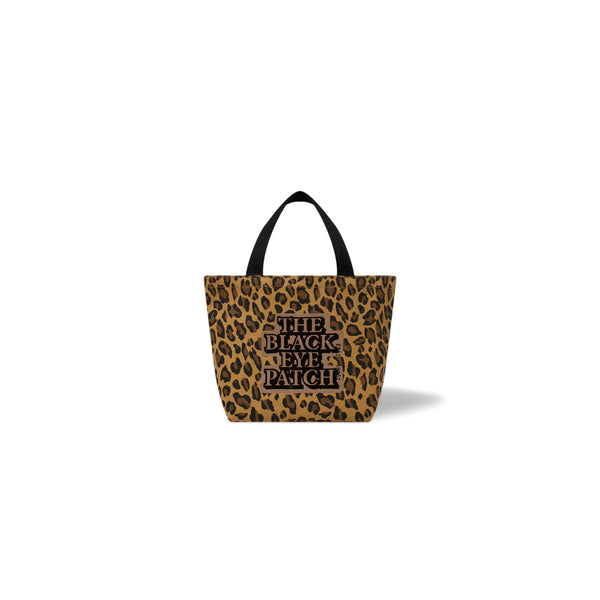 LEOPARD PATTERNED TOTE SMALL