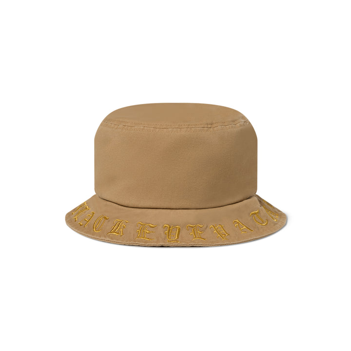 OE BRIMMED BUCKET HAT BEIGE