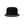 OE BRIMMED BUCKET HAT BLACK