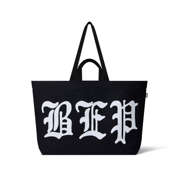 3 LETTER OE 2 WAY TOTE BLACK