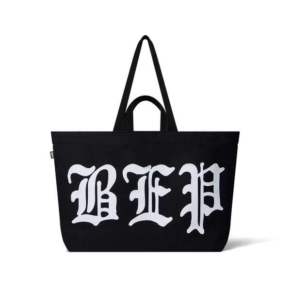 3 LETTER OE 2 WAY TOTE BLACK