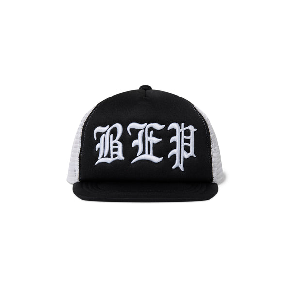 3 LETTER OE MESH CAP BLACK