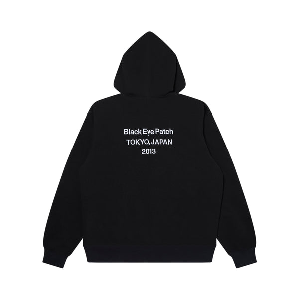 BRAND ORIGIN COLORED ZIP HOODIE BLACK