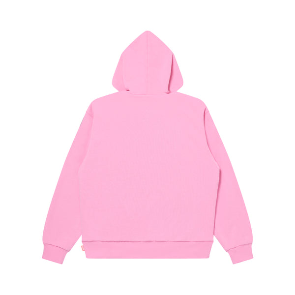 SMALL OG THERMAL ZIP HOODIE PINK