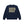 REFLECTIVE VINTAGE B EMBLEM CREW SWEAT NAVY