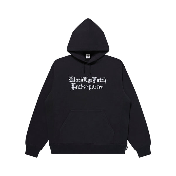 PRET-A-PORTER HOODIE BLACK