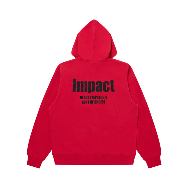 IMPACT HOODIE RED