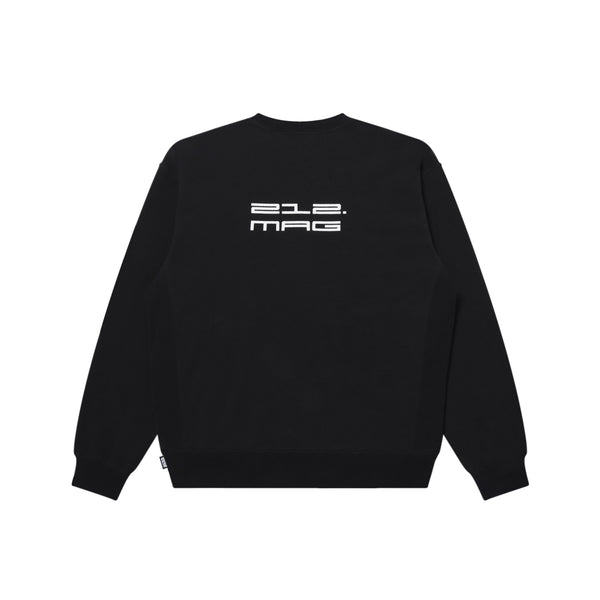 212 MAG PHOTO CREW SWEAT BLACK
