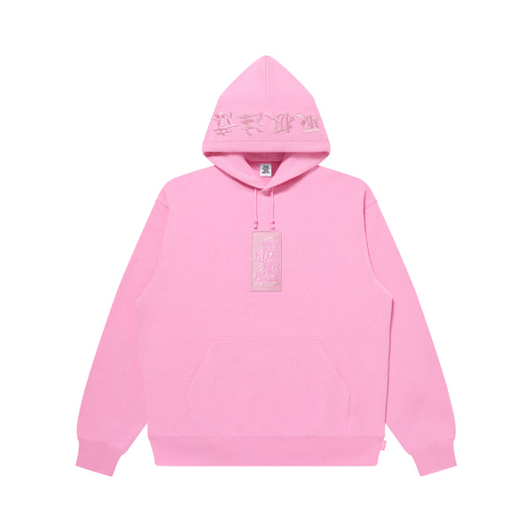 HWC LABEL HOODIE PINK