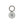 SINS OF KUJO WORD KEY CHAIN SILVER