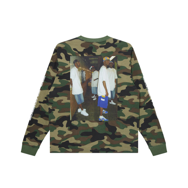 212 MAG PHOTO L/S TEE WOODLAND CAMO