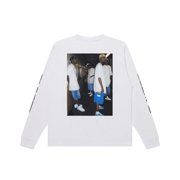 212 MAG PHOTO L/S TEE WHITE