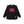 GRINDCORE LOGO RAGLAN L/S TEE BLACK/RED