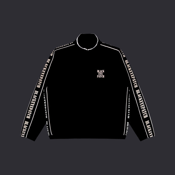 REFLECTIVE STENCIL LOGO TRACK JACKET PINK