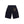 STENCIL LOGO DOUBLE KNEE DENIM SHORTS INDIGO