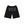 3 LETTER OE SWEAT BAGGY SHORTS BLACK