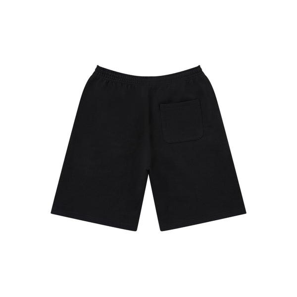 3 LETTER OE SWEAT BAGGY SHORTS BLACK