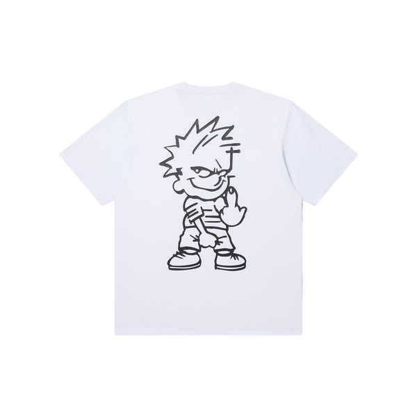 FLIP OFF BOY TEE WHITE