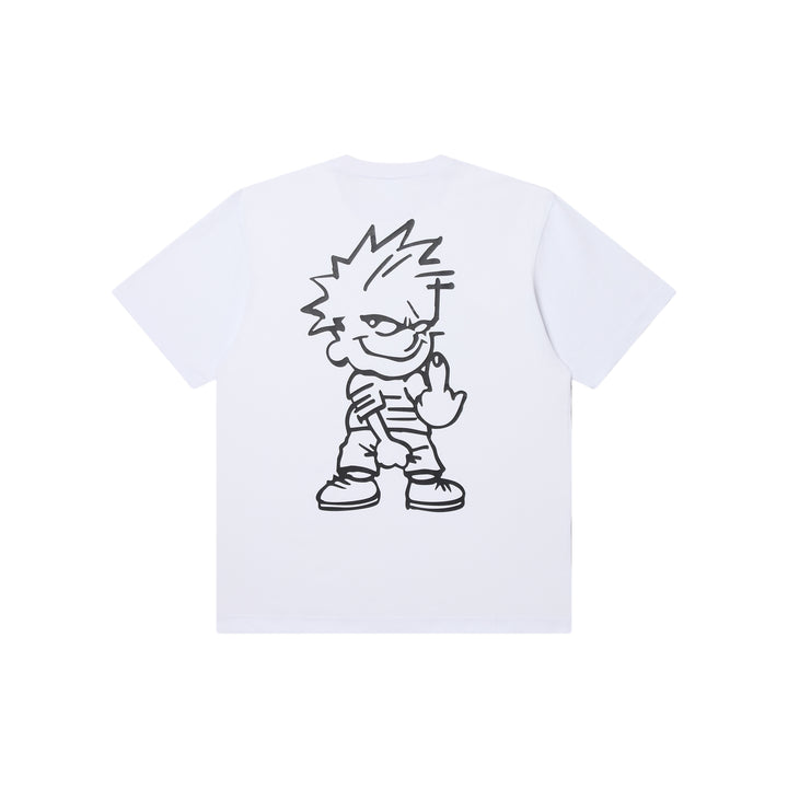 FLIP OFF BOY TEE WHITE