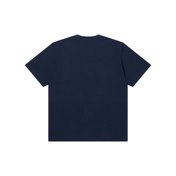 ROYAL EMBLEM EMBROIDERED HEAVYWEIGHT TEE NAVY