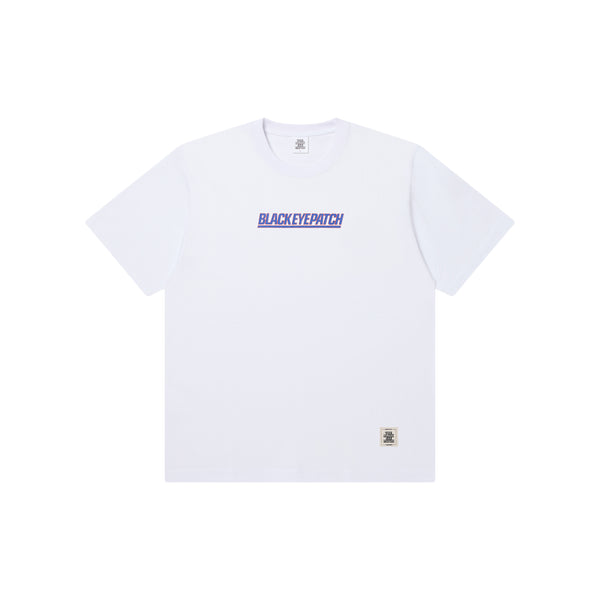 UNDERLINED TEAM LOGO TEE WHITE