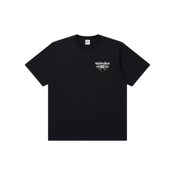 RHINESTONE TRIBAL 03 TEE BLACK