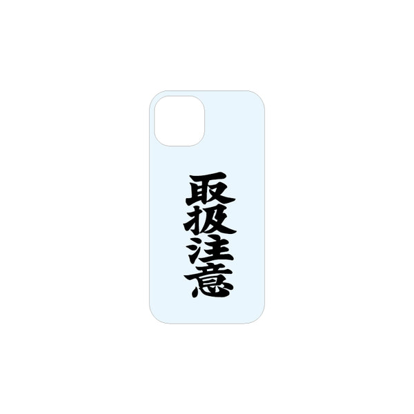 HWC IPHONE CASE CLEAR/BLACK