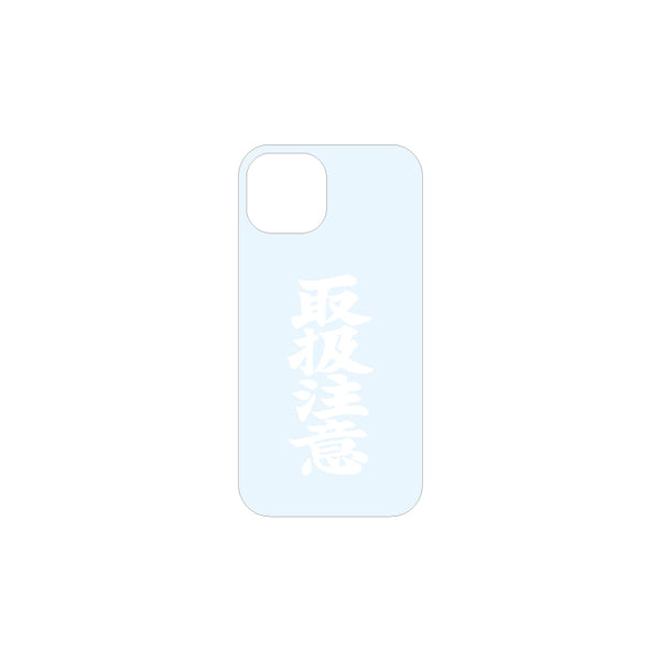 HWC IPHONE CASE CLEAR/WHITE