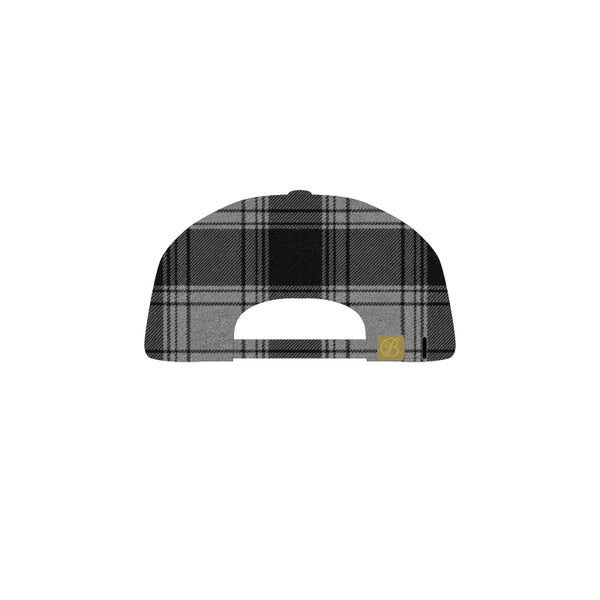 WOOL CHECK BASEBALL CAP