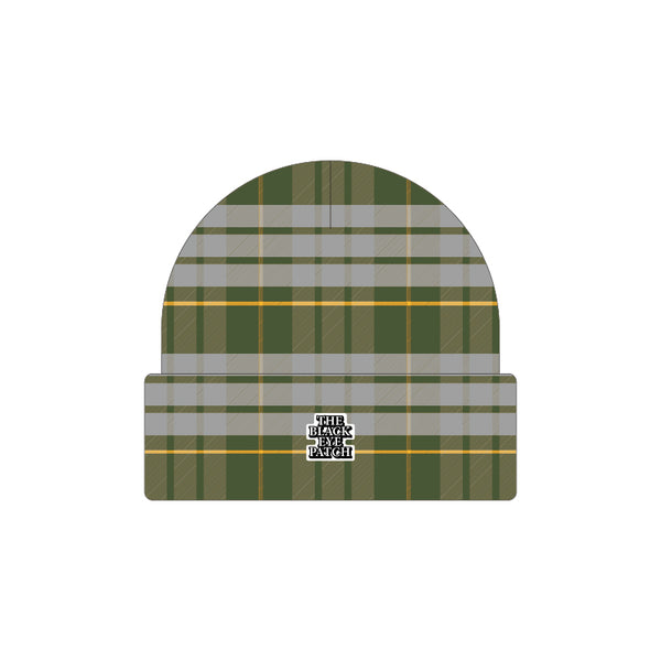 CHECKED SMALL OG BEANIE GREEN