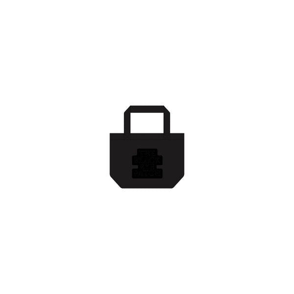 FAUX LEATHER OG LABEL SMALL TOTE