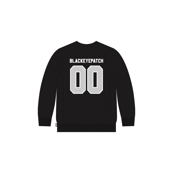 OE SPORTS CREW SWEAT BLACK